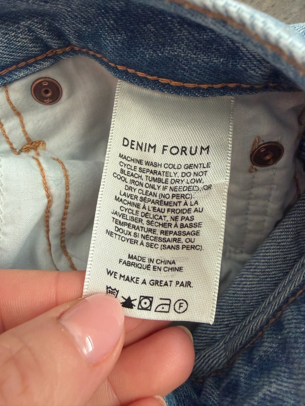 Aritzia Denim Forum The 90’s Iggy Lo-Rise Baggy Jeans Size 23 - Picture 7 of 11